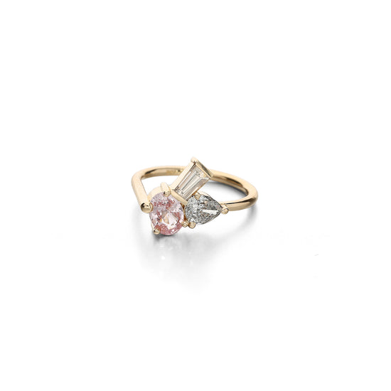 Ruberg Sapphire & Diamond Ada XVI Ring | The Cut London