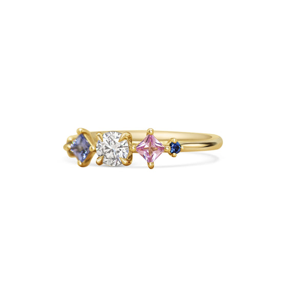 Michelle Oh Five Stone Band Ring | The Cut London