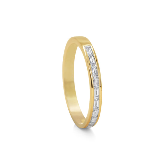 Michelle Oh Domino Diamond Half Eternity Band | The Cut London