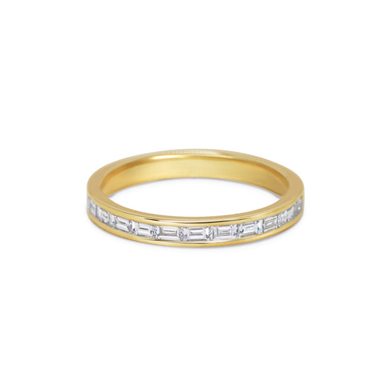 Michelle Oh Domino Diamond Half Eternity Band | The Cut London