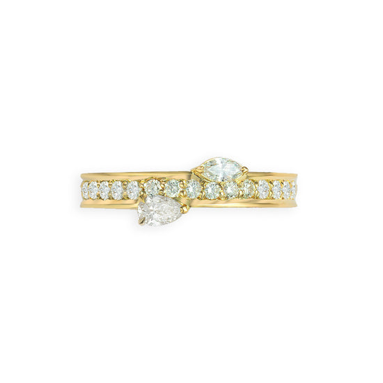 Elise Friedman Pear & Marquise Diamond Ring | The Cut London