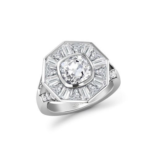 Hattie Rickards Diamond Halo Ring