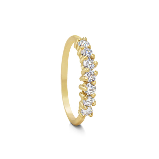 Michelle Oh Fjord Diamond Eternity Band | The Cut London