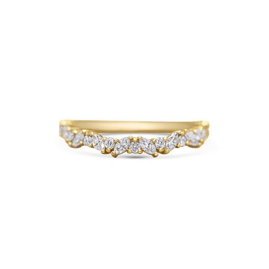 Michelle Oh Garland Diamond Eternity Band | The Cut London