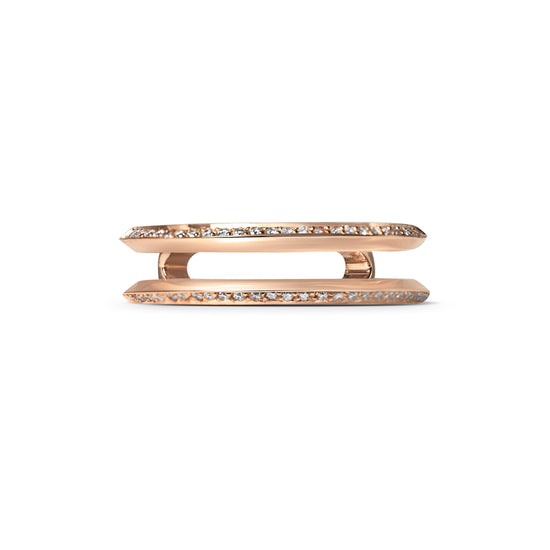 Rachel Boston Diamond Knife Edge Double Wedding Band | The Cut London