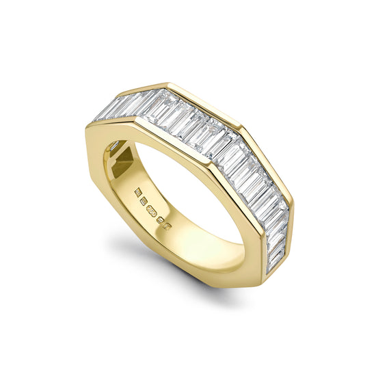 Emma Franklin Baguette Diamond Eternity Ring | The Cut London