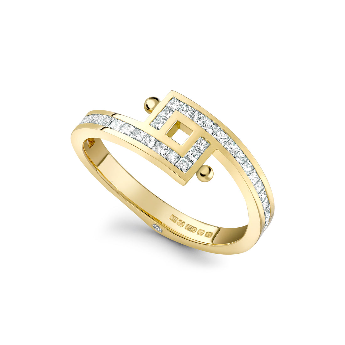  Interlocking Diamond Eternity Ring by Emma Franklin | The Cut London