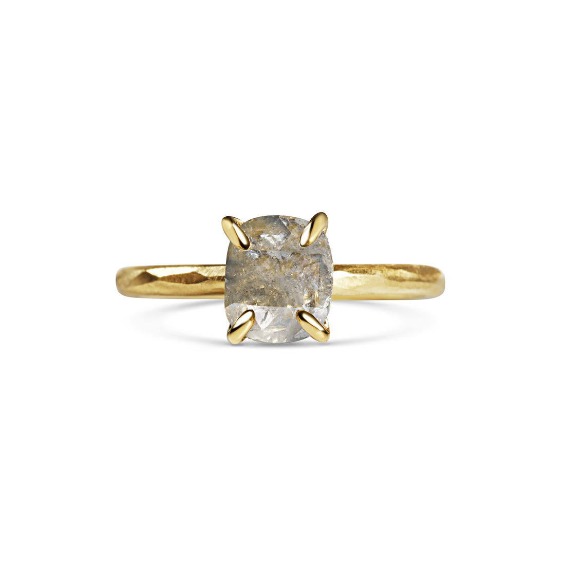  Grey Oval Diamond Ring by Michelle Oh | The Cut London