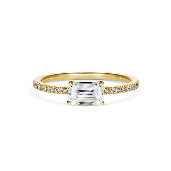 Rachel Boston Contra Emerald Cut Diamond Ring | The Cut London