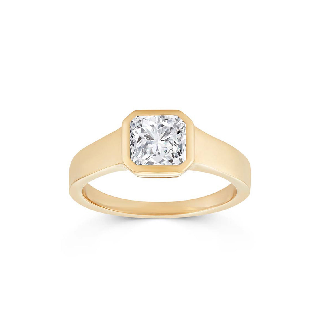  Radiant Cut Diamond One & Only Ring by Roxanne Rajcoomar-Hadden | The Cut London