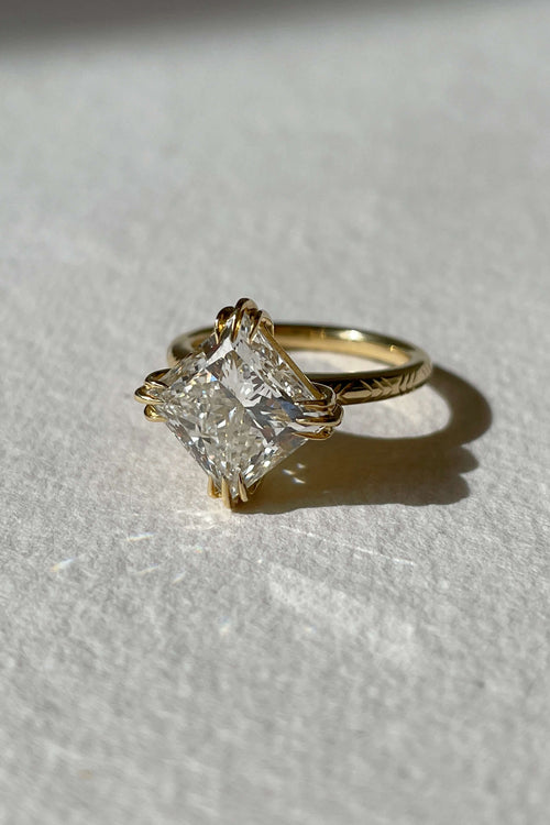 Modern Deco Engagement Rings