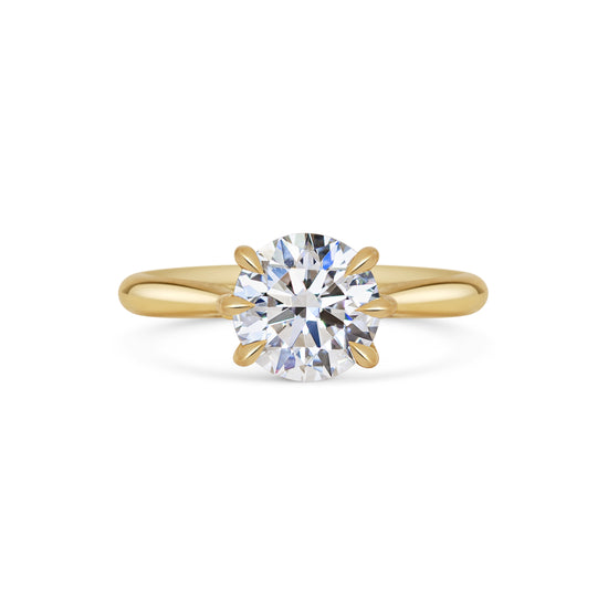 Michelle Oh Contemporary Diamond Solitaire Ring | The Cut London