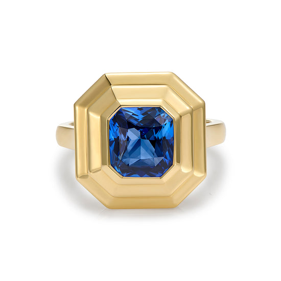 Minka Jewels Blue Sapphire Athena Ring | The Cut London