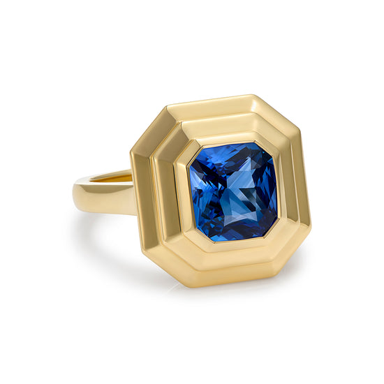 Minka Jewels Blue Sapphire Athena Ring | The Cut London