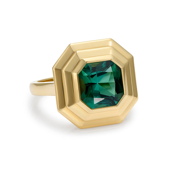 Minka Jewels Green Tourmaline Athena Ring | The Cut London