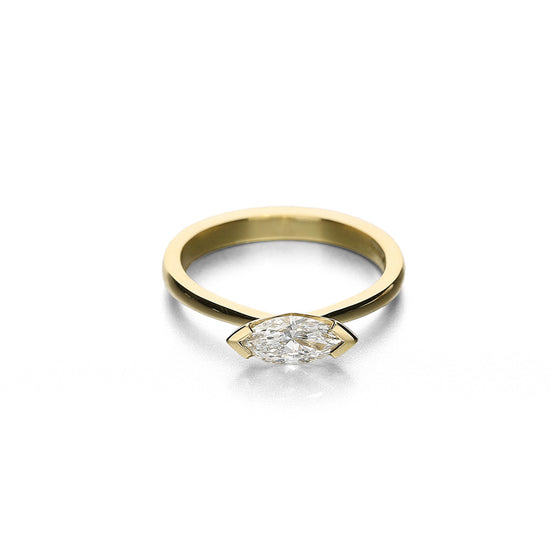 Ruberg Marquise Diamond Ava Classic II Ring | The Cut London