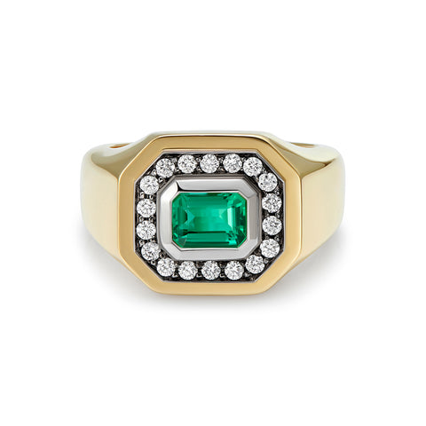 Minka Emerald Berlin Ring