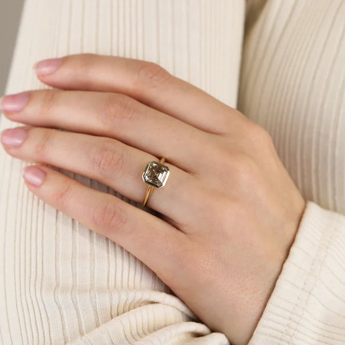 Rachel Boston Champagne Diamond Ring | The Cut London