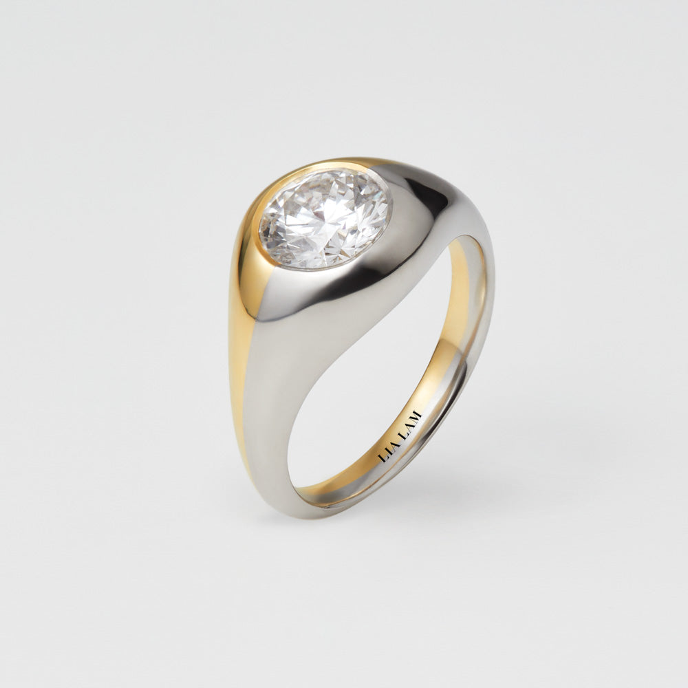 Lia Lam Diamond Unity Ring · The Cut London · A modern edit of bespoke ...