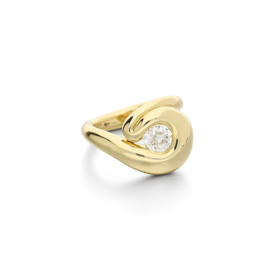 Ruberg Old Cut Diamond Lua Marée Ring | The Cut London