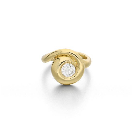 Ruberg Old Cut Diamond Lua Tourbillon Ring | The Cut London