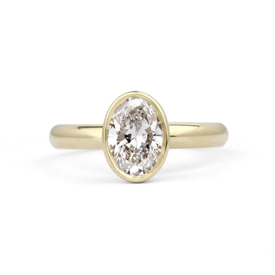 Shimell & Madden Oval Mirror Ovolo Ring | The Cut London