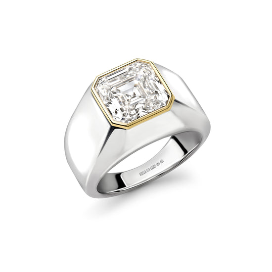 Hattie Rickards Asscher Cut Diamond Ring | The Cut London