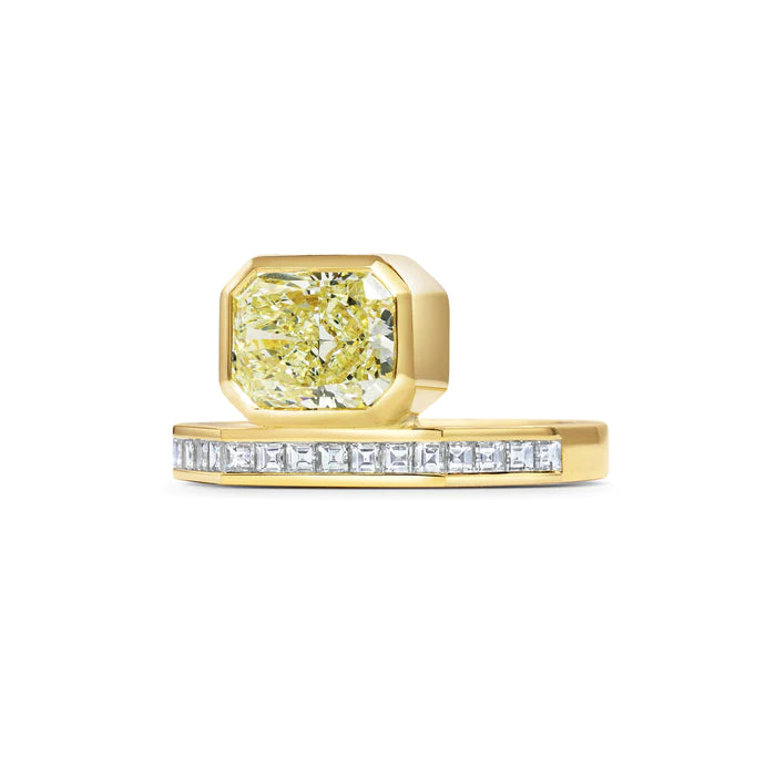 Rachel Boston Aurora Yellow Diamond Ring