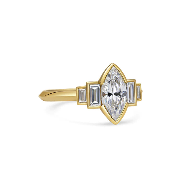 Rachel Boston Esme Yellow Diamond Ring