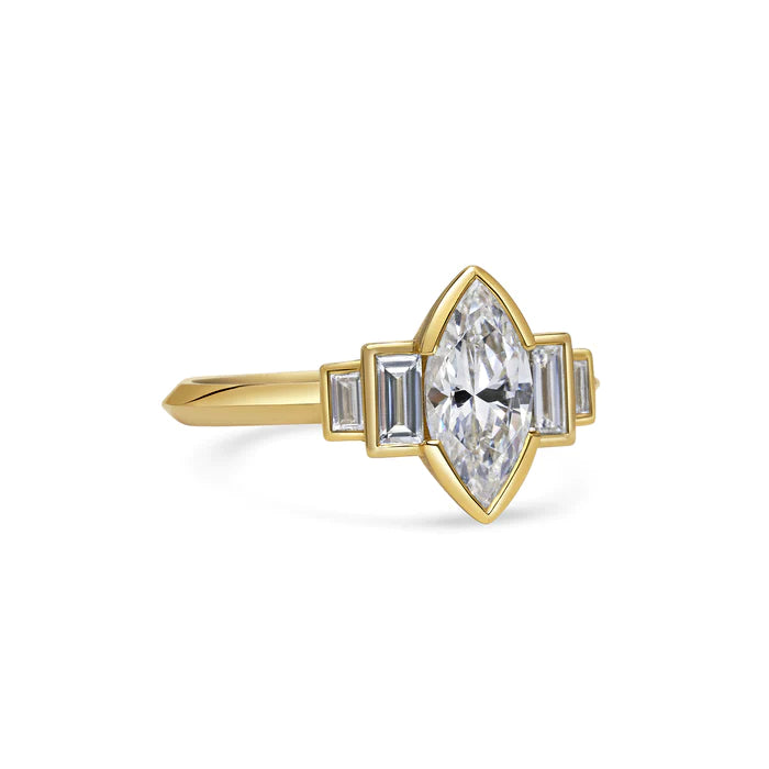  Esme Yellow Diamond Ring by Rachel Boston | The Cut London