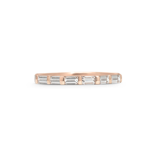 Rachel Boston Octagon Baguette Diamond Wedding Band | The Cut London