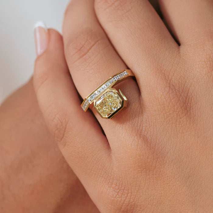 Rachel Boston Aurora Yellow Diamond Ring