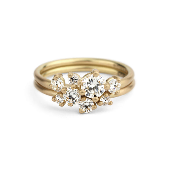Shimell & Madden Diamond Lynx Diamond Ring Set | The Cut London