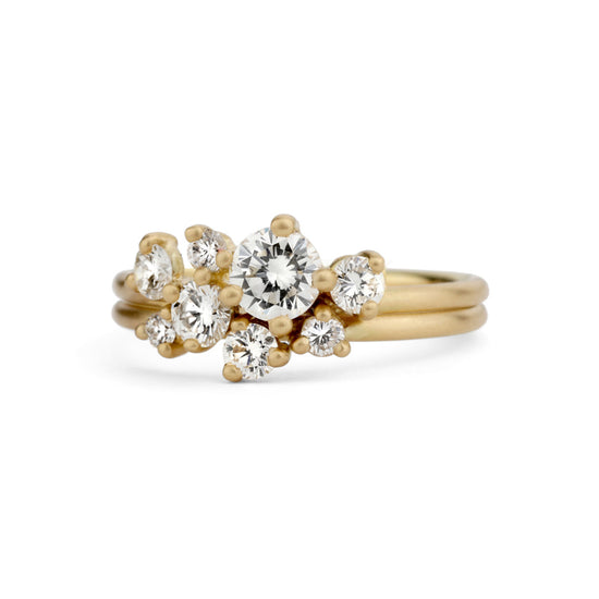 Shimell & Madden Diamond Lynx Diamond Ring Set | The Cut London