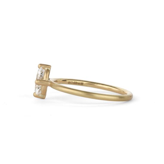 Shimell & Madden Diamond Oval Solo Ring | The Cut London