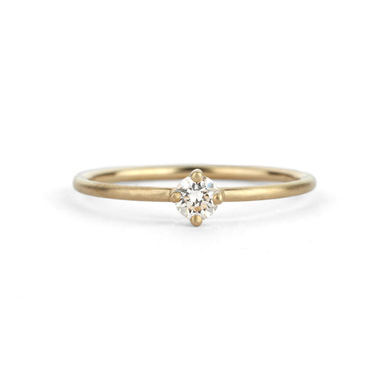 Diamond Solo Ring | The Cut London