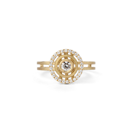 Shimell & Madden Diamond Mini Solar Ring | The Cut London