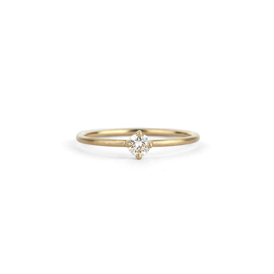 Diamond Solo Ring | The Cut London