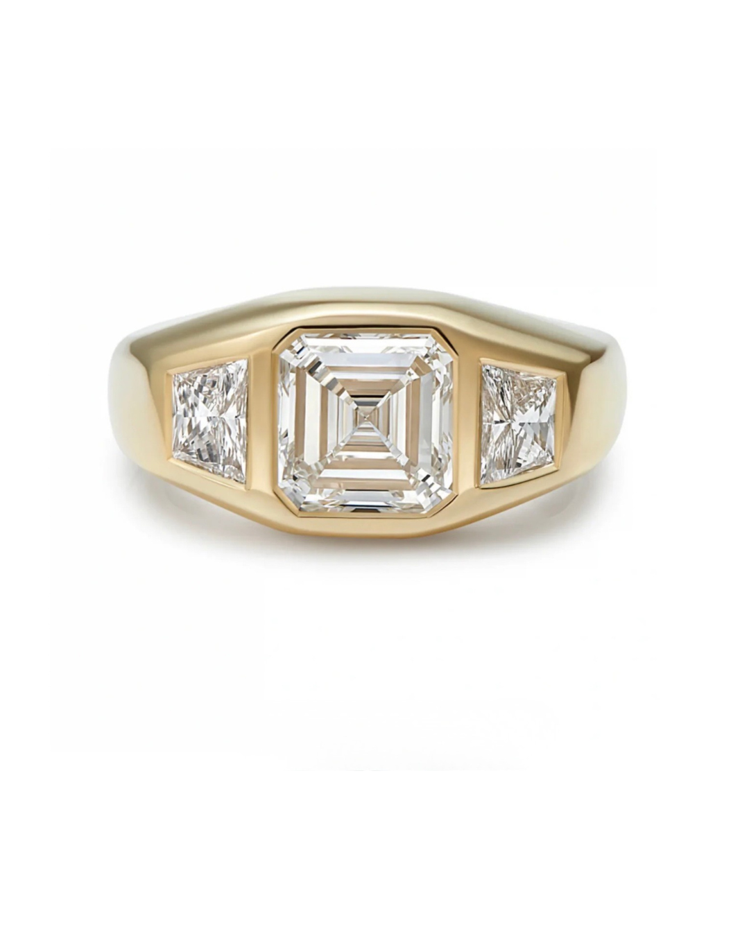 Minka Jewels Chunky Asscher Cut Diamond Ring | The Cut London