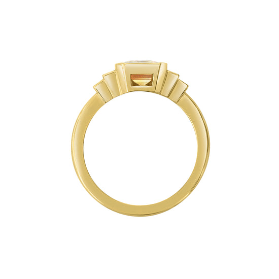 Gee Woods Natural Lemon Yellow Sapphire and Diamond Ring | The Cut London