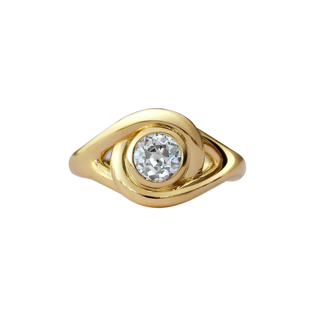Gold and Diamond Iona Ring by Gee Woods | The Cut London