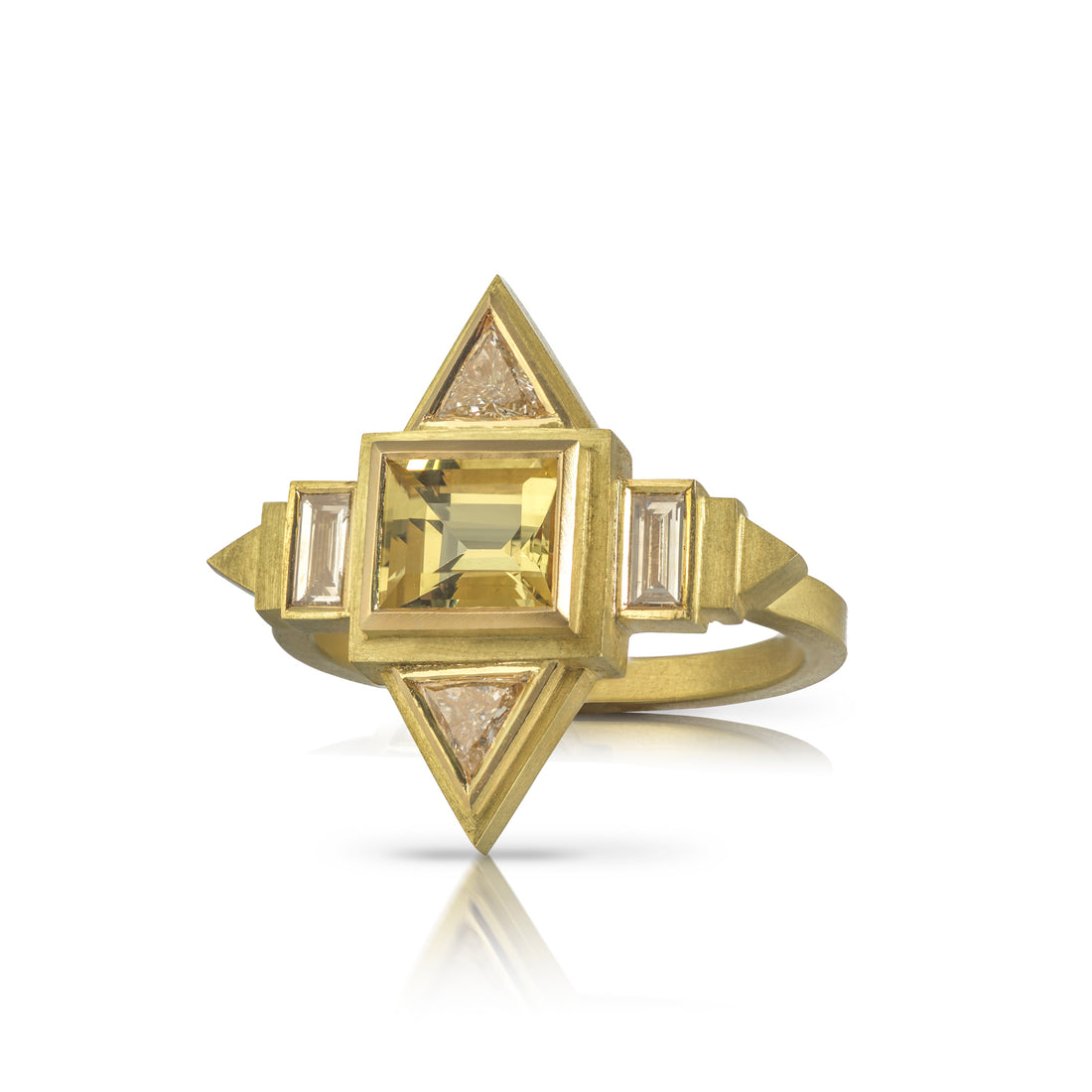  One Of A Kind Stellar Ring by Shivani Chorwadia | The Cut London