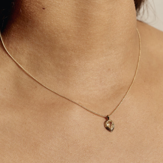 Rachel Boston Yellow Sapphire Necklace | The Cut London
