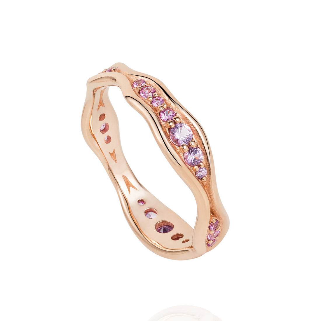  Fluid Pink Sapphire Ring by Fernando Jorge | The Cut London
