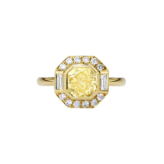 Gee Woods Yellow Diamond Engagement Ring | The Cut London