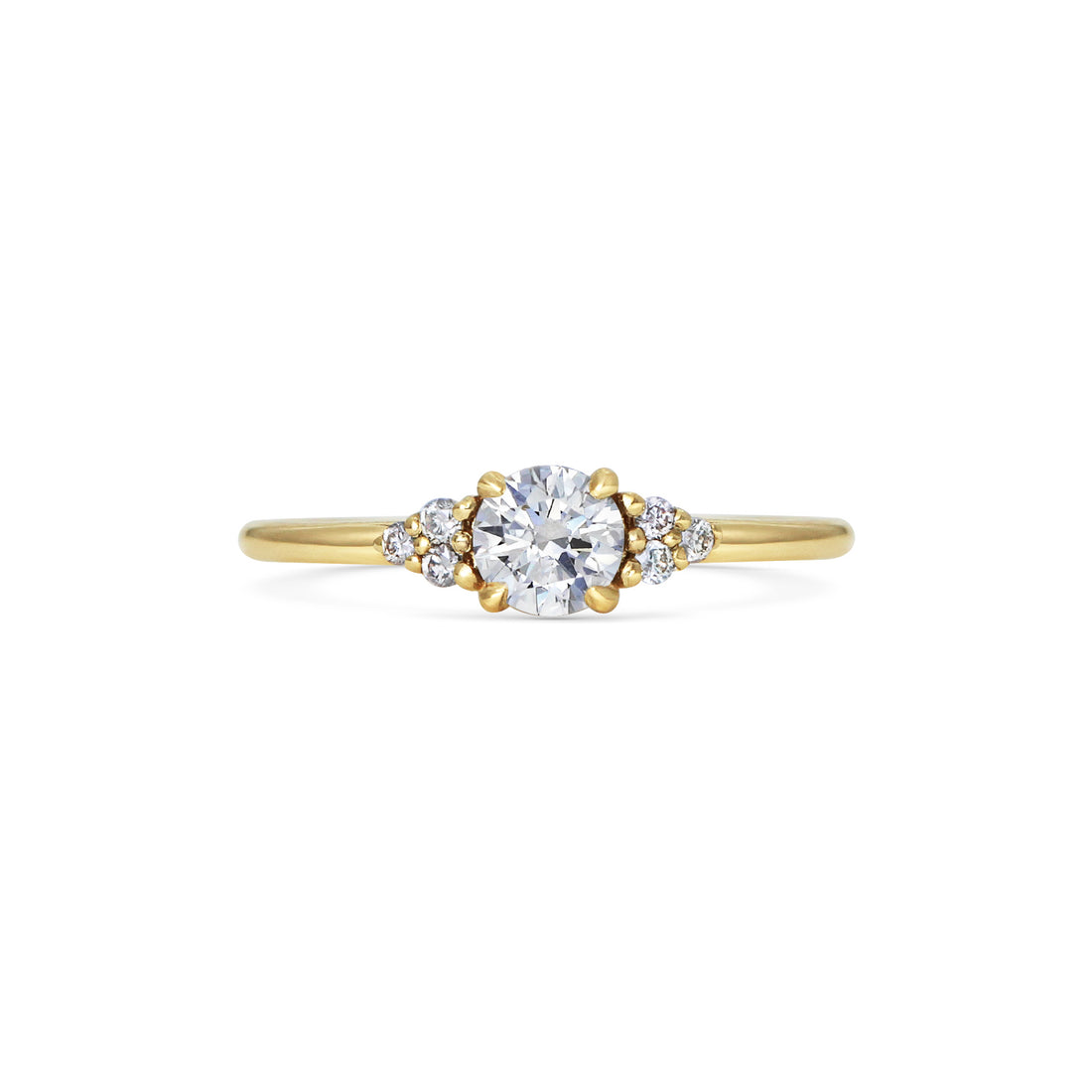  Delicate Round Diamond Ring by Michelle Oh | The Cut London