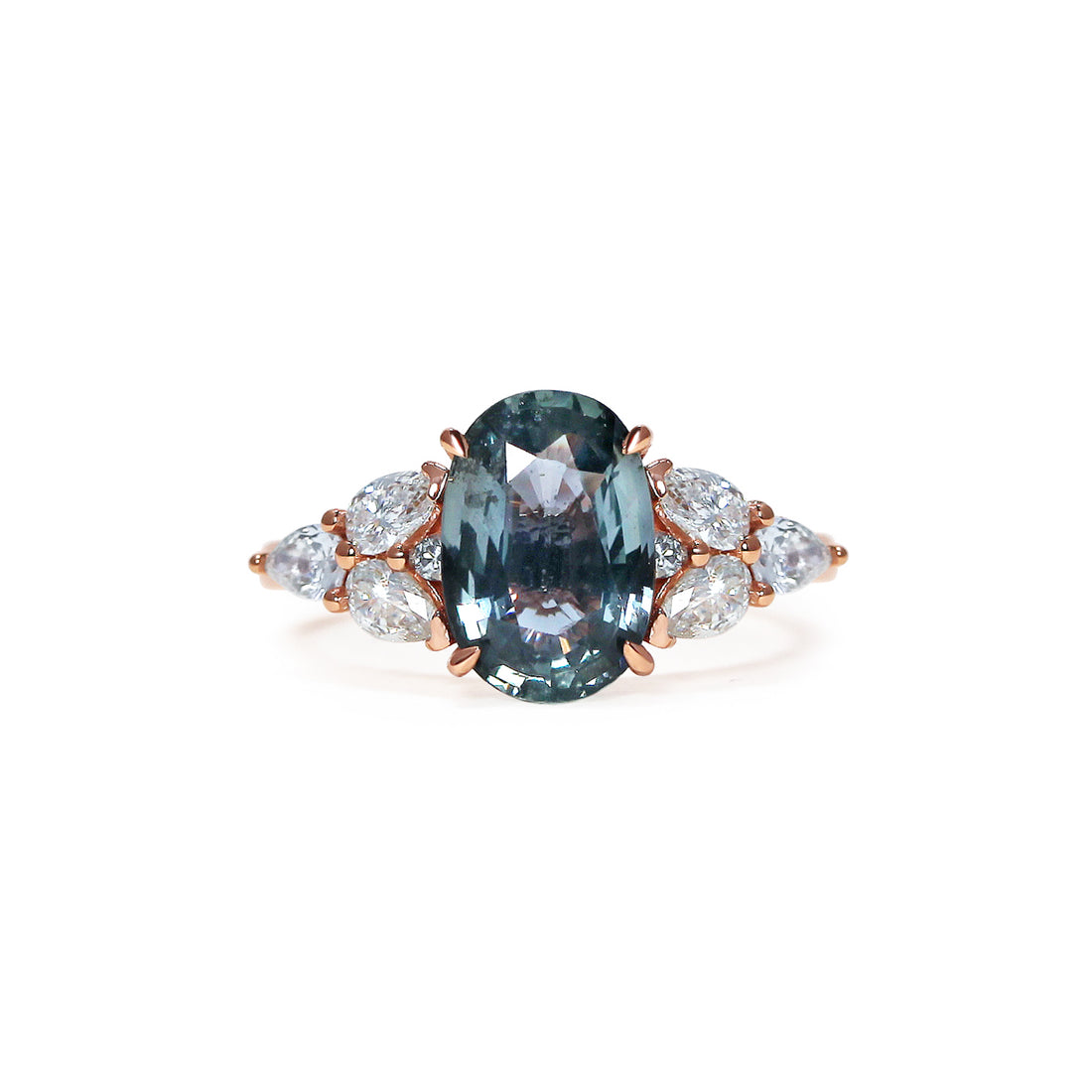  Denim Blue Sapphire Ring by Michelle Oh | The Cut London