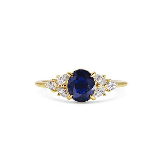 Michelle Oh Sapphire & Diamond Ring | The Cut London
