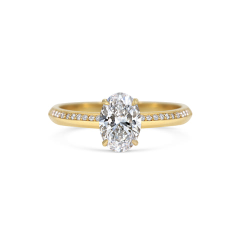 Rachel Boston Auriga Oval Diamond Ring