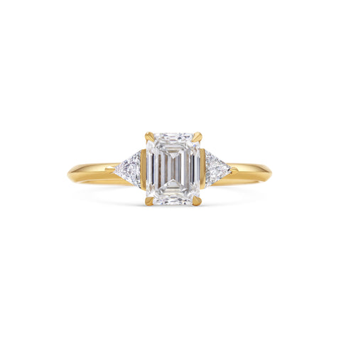 Rachel Boston Crux Emerald Cut Diamond Ring